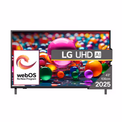 LG UHD AI 43UA75003LA TV 109,2 cm (43") 4K Ultra HD Smart TV Wi-Fi Nero - Vista aggiuntiva 2