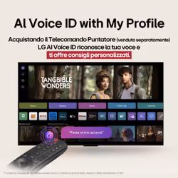 LG UHD AI 50UA75006LA TV Serie UA75 50'' 4K, α7 Gen8, HDR10, 20W, 3 HDMI con Game Optimizer, Smart TV WebOS 25 - Vista aggiuntiva 6