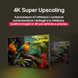 LG UHD AI 65UA75006LA TV Serie UA75 65'' 4K, α7 Gen8, HDR10, 20W, 3 HDMI con Game Optimizer, Smart TV WebOS 25