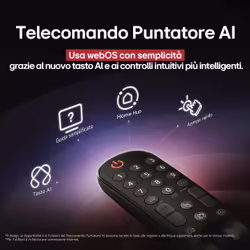 LG OLED evo AI OLED55G56LS TV Serie G5S 55'' 4K, α11 Gen2, Brightness Booster Ultimate, 60W, 4 HDMI 165Hz, Smart TV 2025 - Vista aggiuntiva 6