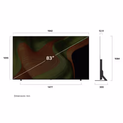 LG OLED AI OLED83B56LA TV Serie B5 83'' 4K, α8 Gen2, Dolby Vision, 20W, 4 HDMI con VRR 120Hz, G-Sync, Smart TV WebOS 25 - Vista aggiuntiva 8