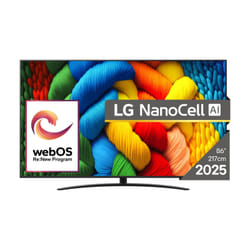 LG NanoCell AI 86NANO81A3A TV 2,18 m (86") 4K Ultra HD Smart TV Wi-Fi Nero
