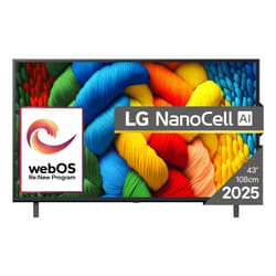 LG NanoCell 43NANO80A3B TV 109,2 cm (43") 4K Ultra HD Smart TV Wi-Fi Nero