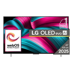 LG OLED evo AI OLED42C51LA TV 106,7 cm (42") 4K Ultra HD Smart TV Wi-Fi Nero