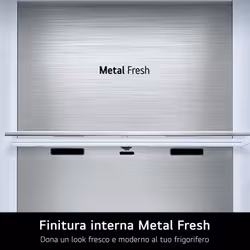 LG GSLE91MBAB Frigorifero Side-by-Side, Classe B, 623L, Wi-Fi, Dispenser senza allaccio, Total No Frost, Metal Sorbet - Vista aggiuntiva 7