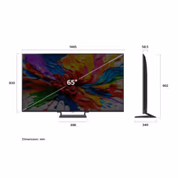 LG QNED evo AI 65QNED93A6A TV Serie QNED93 65'' 4K, α8 Gen2, Dolby Vision, 40W, 4 HDMI con VRR 144Hz, Smart TV WebOS 25 - Vista aggiuntiva 7