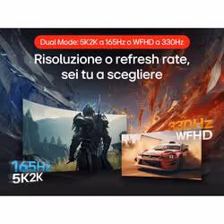 LG UltraGear OLED Monitor Gaming 45"21:9 curvo 5K2K 165Hz 1ms - Vista aggiuntiva 3