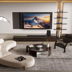 LG Soundbar S80TY, 480W su 3.1.3 canali, Dolby Atmos, Wi-Fi - Vista aggiuntiva 6