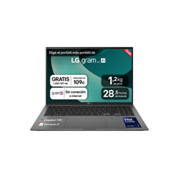 LG Gram 16Z90TL-G.AU88B laptop Intel Core Ultra 7 258V Computer portatile 40,6 cm (16") WQXGA 32 GB LPDDR5x-SDRAM 1 TB SSD Wi-Fi 7 (802.11be) Windows 11 Home Nero