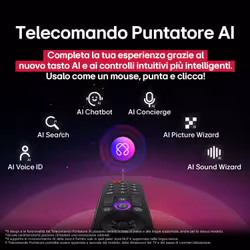 LG QNED AI 50QNED70A6A TV Serie QNED70 50'' 4K, α7 Gen8, HDR10, 20W, 3 HDMI con Game Optimizer, Smart TV WebOS 25 - Vista aggiuntiva 7