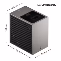 LG CineBeam S Proiettore a raggio ultra corto 500 ANSI lumen DLP UHD 4K (3840x2160) Grigio - Vista aggiuntiva 6