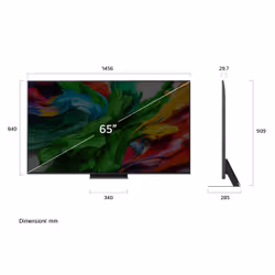 LG QNED evo AI 65QNED86A6A TV Serie QNED86 65'' 4K, α8 Gen2, Dolby Vision, 20W, 4 HDMI con VRR 144Hz, Smart TV WebOS 25 - Vista aggiuntiva 8