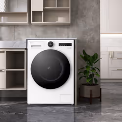 LG F4X9009TWCE Lavatrice 9kg AI DD™ Serie X9, Classe A-60%, 1400 giri, Display Easy Circle, Wi-Fi, AI Wash, TurboWash - Vista aggiuntiva 2