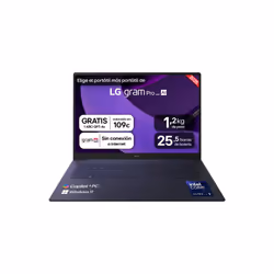 LG Gram Pro 16Z90TS-G.AU99B, Intel Core Ultra 9, 3,3 GHz, 40,6 cm (16"), 2560 x 1600 Pixel, 32 GB, 1 TB