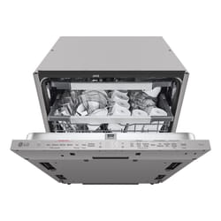 LG DB597TXSW lavastoviglie A scomparsa totale 14 coperti A