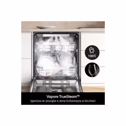 LG DB597TXSW lavastoviglie A scomparsa totale 14 coperti A - Vista aggiuntiva 4