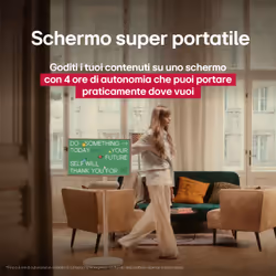 LG StanbyME 2 27LX6TDGA schermo super portatile 27'' touchscreen, webOS, HDMI, USB-C 2025 - Vista aggiuntiva 4
