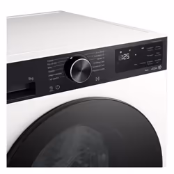 LG F4NX5009THB Lavatrice Intelligente 9 kg Classe A-40% Ivory White/Nero - Vista aggiuntiva 4