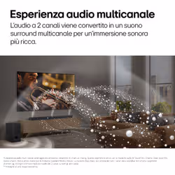 LG Soundbar S70TR, 500W su 5.1.1 canali, Dolby Atmos, DTS:X, Casse posteriori incluse - Vista aggiuntiva 7