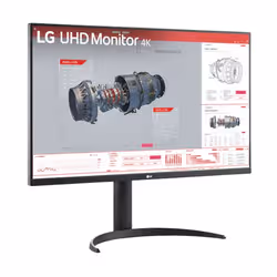 LG 32BR55UK-B Monitor 31,5 pollici 4K UHD VA Nero - Vista aggiuntiva 2
