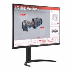 LG 32BR55UK-B Monitor 31,5 pollici 4K UHD VA Nero - Vista aggiuntiva 3
