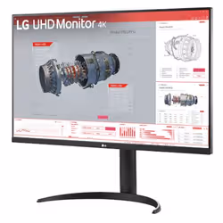 LG 32BR55UK-B Monitor 31,5 pollici 4K UHD VA Nero - Vista aggiuntiva 4