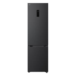 LG GBBS323CEV Frigorifero combinato Fit & Max 60cm, Classe C, 375L, AI Inverter, Black Steel