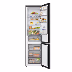 LG GBBS323CEV Frigorifero combinato Fit & Max 60cm, Classe C, 375L, AI Inverter, Black Steel - Vista aggiuntiva 2