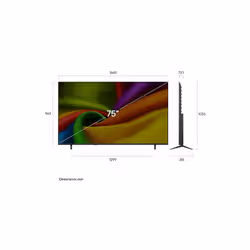 LG NANO 4K UHD AI 75NU850B6LA 190,5 cm (75") 4K Ultra HD Smart TV Wi-Fi Nero - Vista aggiuntiva 3