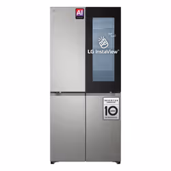LG InstaView GMVS30SEPY Frigorifero Multidoor slim Classe E Prime Silver - Vista aggiuntiva 2