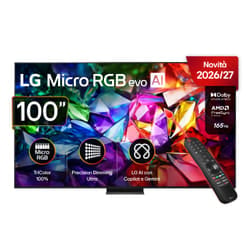 LG Micro RGB 100'' Serie MRGB96 100MRGB96B6, 4K, RGB Primary Color Ultra, Dolby Vision, Dual AI Engine, SMART TV 2026