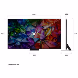 LG Micro RGB 100'' Serie MRGB96 100MRGB96B6, 4K, RGB Primary Color Ultra, Dolby Vision, Dual AI Engine, SMART TV 2026 - Vista aggiuntiva 2