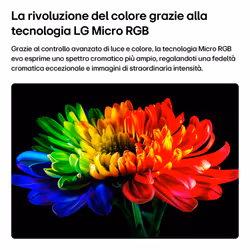 LG Micro RGB 100'' Serie MRGB96 100MRGB96B6, 4K, RGB Primary Color Ultra, Dolby Vision, Dual AI Engine, SMART TV 2026 - Vista aggiuntiva 5