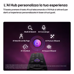 LG OLED AI 77'' Serie B6 OLED77B65LA, 4K, Nero perfetto, Dolby Vision, Processore α8 Gen3, 120Hz, G-Sync, SMART TV 2026 - Vista aggiuntiva 5