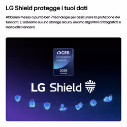 LG OLED AI 77'' Serie B6 OLED77B65LA, 4K, Nero perfetto, Dolby Vision, Processore α8 Gen3, 120Hz, G-Sync, SMART TV 2026 - Vista aggiuntiva 6