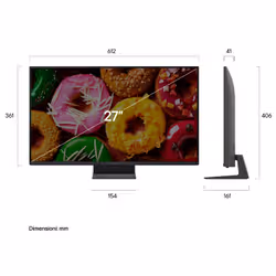 LG Smart TV webOS 27'' Serie LB70 27LB70006LA, FullHD, webOS 26, Game Optimizer, 2 HDMI, 10W, Wi-Fi, SMART TV 2026 - Vista aggiuntiva 2