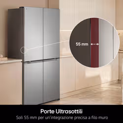 LG GMBS30SDEP Frigorifero Multidoor Classe D Essence Matte Black - Vista aggiuntiva 6