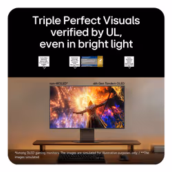 LG 32GX870B-B.AEU Monitor 32 pollici 4K UHD OLED 240 Hz 0,03 ms Nero - Vista aggiuntiva 6