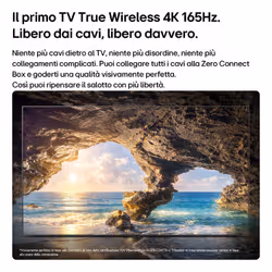 LG OLED evo AI Wallpaper TV 83'' W6 OLED83W69LA, 4K, spessore 9,9mm, True Wireless, Staffe filo muro SMART TV 2026 - Vista aggiuntiva 4