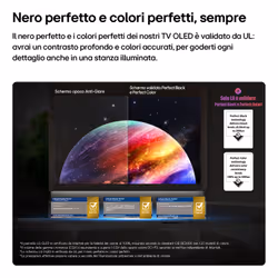 LG OLED evo AI 48'' Serie C6 OLED48C65LA, 4K, Brightness Booster, Processore α11 Gen3, VRR 165Hz,G-Sync, SMART TV 2026 - Vista aggiuntiva 4