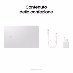 Samsung Galaxy Book2 Pro NP950XGK-KA1IT laptop Intel Core Ultra 7 155H 15.6" Full HD 16 GB 512 GB Argento - Vista aggiuntiva 6