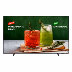 Samsung LH98BEDHLGUXEN, Pannello piatto per segnaletica digitale, 2,49 m (98"), 3840 x 2160 Pixel, Wi-Fi, 16/7
