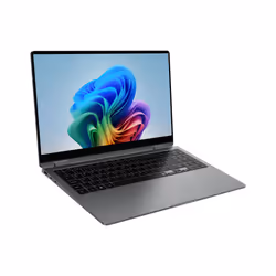 Samsung Galaxy Book5 360 Intel Core Ultra 5 226V Computer portatile 39,6 cm (15.6") Touch screen Full HD 16 GB LPDDR5x-SDRAM 512 GB SSD Wi-Fi 7 (802.11be) Windows 11 Pro Grigio - Vista aggiuntiva 6