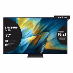 Samsung Smart TV 77" QE77S95FATXZT OLED 4K 2025, 139,7 cm (55"), 3840 x 2160 Pixel, OLED, Smart TV, Wi-Fi, Nero