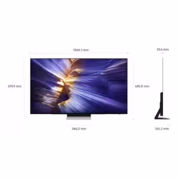 Samsung S90F QE48S90FAEXXH TV 121,9 cm (48") 4K Ultra HD Smart TV Wi-Fi Nero - Vista aggiuntiva 3