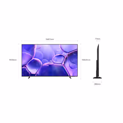 Samsung TU75U8005FU 190,5 cm (75") 4K Ultra HD Smart TV Wi-Fi Nero - Vista aggiuntiva 6