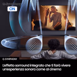 Samsung Soundbar HW-Q800F/ZF, Audio 5.1.2 canali, Wireless Dolby Atmos, 2025 - Vista aggiuntiva 7