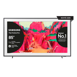 Samsung The Frame Pro AI TV 85" QE85LS03FWUXZT 4K, Processore NQ4 AI Gen3, 4K AI Upscaling, Art Mode, Matte Display, Neo Quantum HDR, Dolby Atmos & OTS, Modern Frame Design, Vision AI Smart TV, 2025
