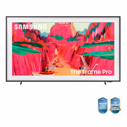 Samsung The Frame Pro AI TV 65" QE65LS03FWUXZT 4K, Processore NQ4 AI Gen3, 4K AI Upscaling, Art Mode, Matte Display, Neo Quantum HDR, Dolby Atmos & OTS, Modern Frame Design, Vision AI Smart TV, 2025 - Vista aggiuntiva 2