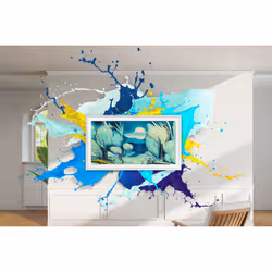 Samsung The Frame TQ43LS03FAU 109,2 cm (43") 4K Ultra HD Smart TV Wi-Fi Nero - Vista aggiuntiva 2